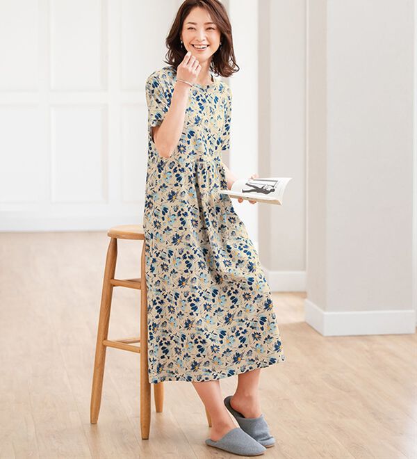 ルフラン（ルフラン）の「お出かけにも便利！選べるロングワンピース（ロングワンピース）」｜詳細画像