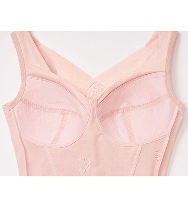 「【２色組】ミセスの為の優しい着心地ボディスーツ（ボディスーツ・シェイパー）」｜詳細画像