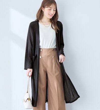 alotta（アロッタ）の「【選べる丈】さらっと軽いサマーカーディガン（その他カーディガン）」