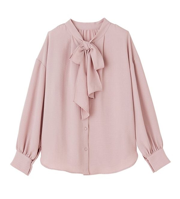 GeeRA（ジーラ）の「前後２ｗａｙボウタイブラウス（ブラウス）」｜詳細画像