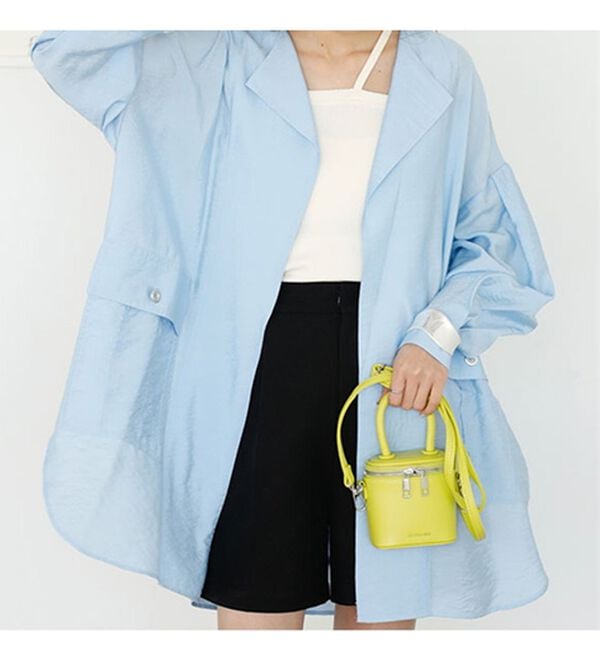 GeeRA（ジーラ）の「ビッグシルエットシャツジャケット（シャツ）」｜詳細画像