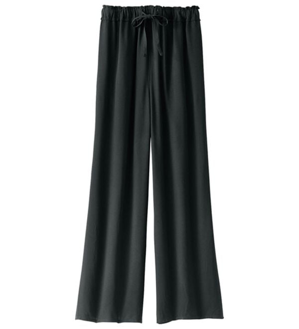 BELLUNA（ベルーナ）の「ヒンヤリ！レーヨン素材プリントワイドパンツ（ワイドパンツ・ガウチョ）」｜詳細画像