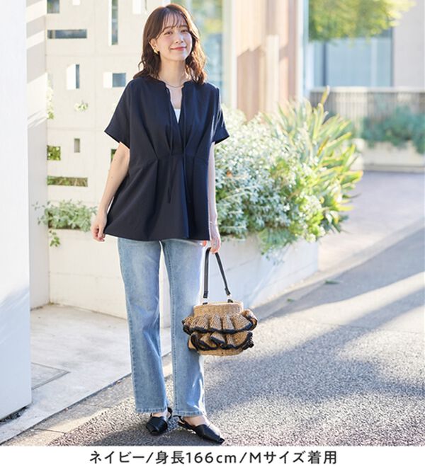 Viola e Viola（ヴィオラ エ ヴィオラ）の「風が通り抜ける！サッカーチュニック（チュニック）」｜詳細画像