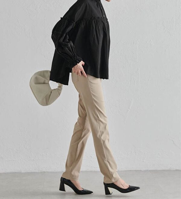 RANAN（ラナン）の「ハイスペックストレッチ美脚パンツ（フルレングスパンツ）」｜詳細画像