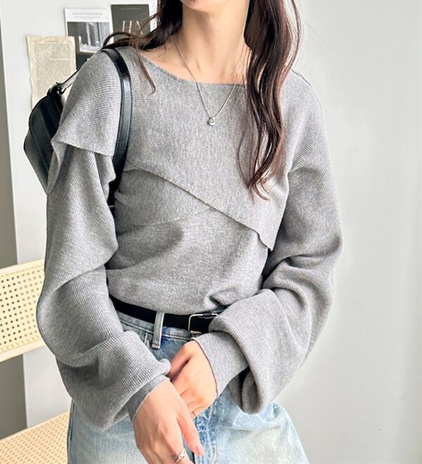 Y.A.R.N クロスニット クロスデザインニット - ベルーナ【公式】