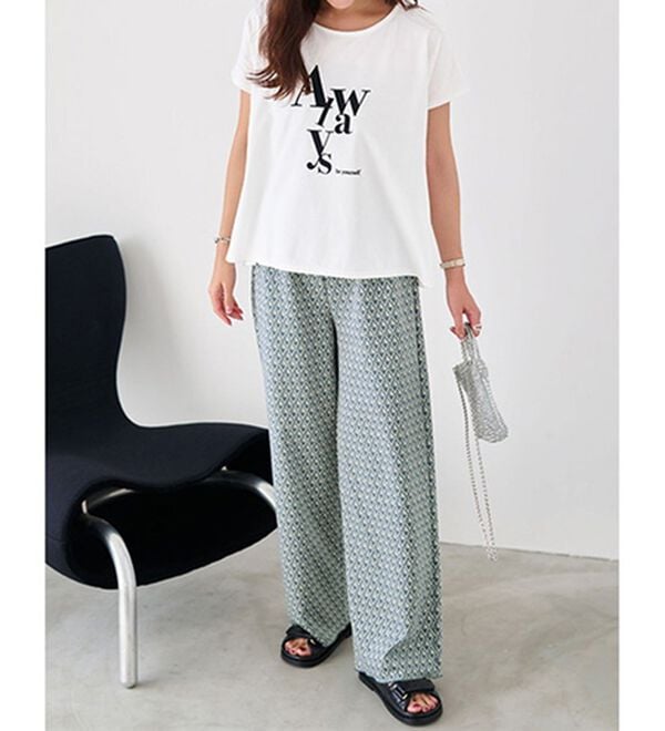 RANAN（ラナン）の「ロゴデザインＴ（Tシャツ）」｜詳細画像