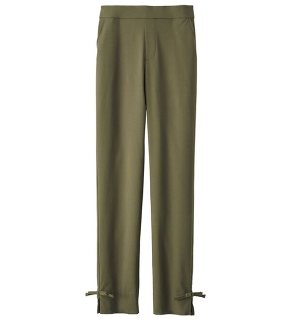 BELLUNA（ベルーナ）の「ヒンヤリ！ハイパー美脚ストレッチ素材アンクルパンツ（フルレングスパンツ）」｜詳細画像