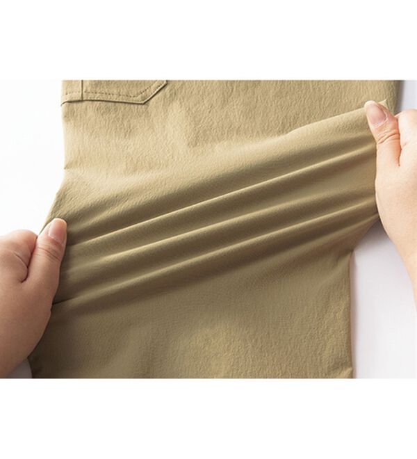 「＜アウトドアプロダクツ＞のびかる７分丈カーゴパンツ（メンズカーゴパンツ）」｜詳細画像