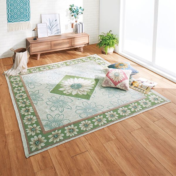 「イタリア製ジャカード織カーペット「マルゲリータ」（ラグ）」｜詳細画像