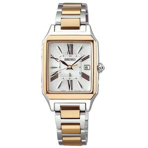 「セイコー　ルキア　グロウ（腕時計）」｜ゴールド色／メタルバンド