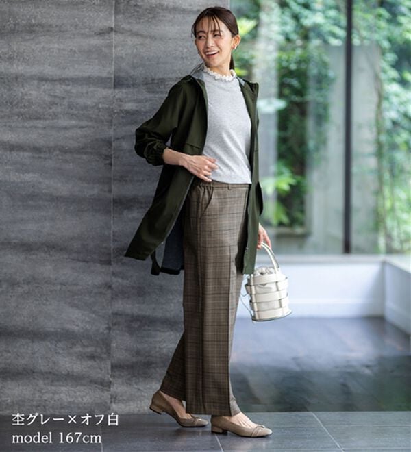 BELLUNA（ベルーナ）の「重ね着風フリル衿プルオーバー（カットソー）」｜詳細画像