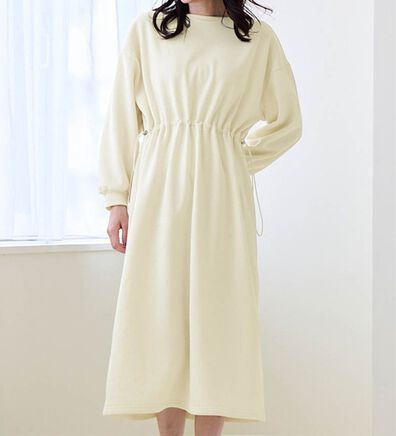 RANAN（ラナン）の「裏起毛！アンチピリング！ドロストワンピース（その他ワンピース）」