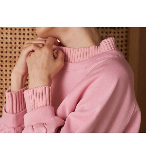 裏起毛！毛玉になりにくい！ニット切替プルオーバー - ベルーナ【公式】