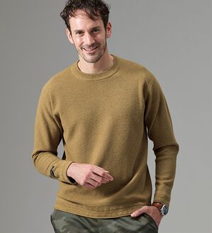 「＜コムルヴァン・オム＞大人の上品ニットＴシャツ（メンズカットソー）」｜詳細画像