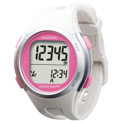 「時計合わせ不要の電波ウォッチ万歩計（その他美容・健康機器）」