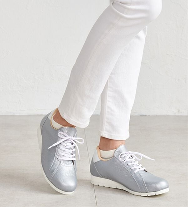 ルフラン（ルフラン）の「＜ラシーナコンフォート＞外反母趾対応４Ｅレザースニーカー（スニーカー）」｜詳細画像