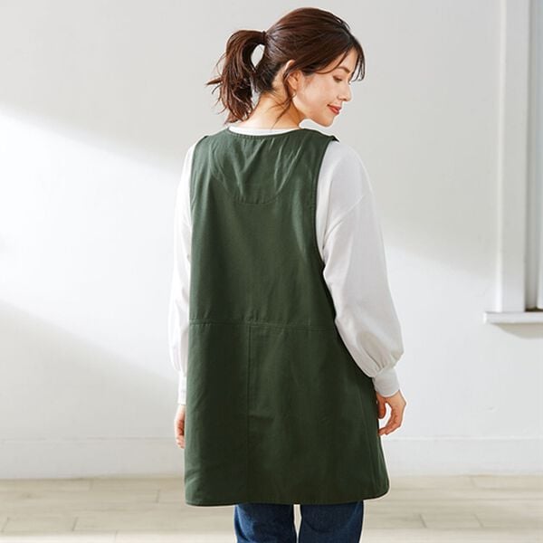 「【３色組】多ポケットが嬉しいワークエプロン（エプロン）」｜詳細画像