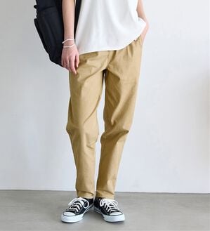 BELLUNA（ベルーナ）の「ゆるっとラクちん！万能パンツ（テーパードパンツ）」｜ベージュ