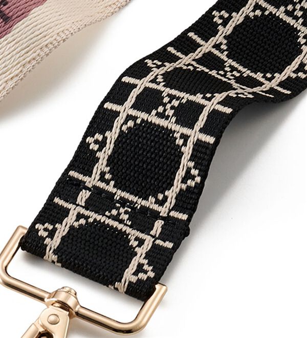 「着せ替えショルダーベルト（メンズショルダーバッグ）」｜幾何柄