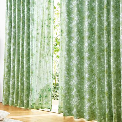 「簡単！素敵にコーディネートカーテンセット「エアリス」（ドレープカーテン）」