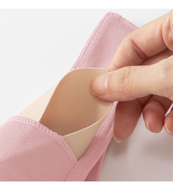 「優しい温もりオーガニックコットン前開きブラ（ブラジャー）」｜詳細画像