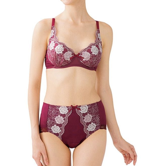 LAVIENNE（ラヴィエンヌ）の「【５色組】大人デザインのブラ＆ショーツ（ブラジャー＆ショーツセット）」｜詳細画像