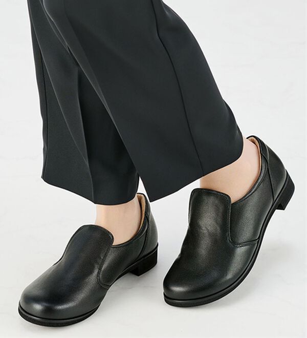 ルフラン（ルフラン）の「時見さんの５Ｅシンプルスリッポン（スリッポン）」｜詳細画像