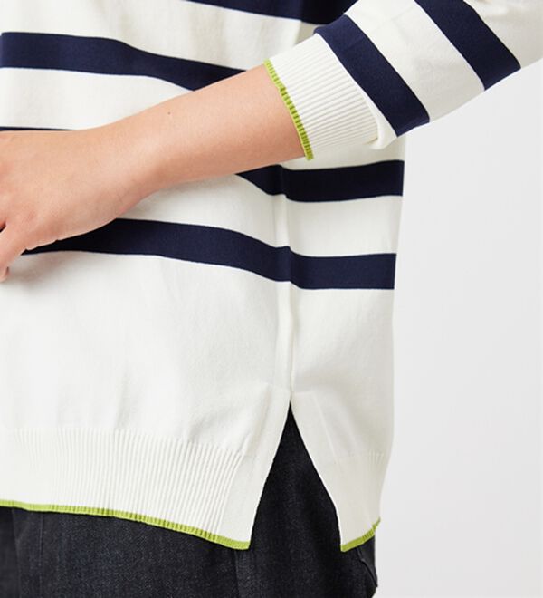 BELLUNA（ベルーナ）の「毛玉になりにくい！ニットプルオーバー（ニット・セーター）」｜詳細画像