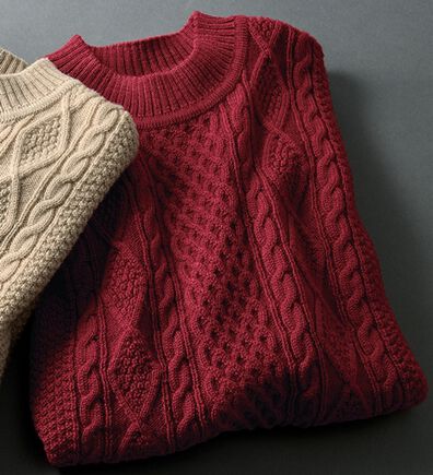 「＜キンロック　アンダーソン＞英国羊毛セーター　クルーネック（メンズニット・セーター）」