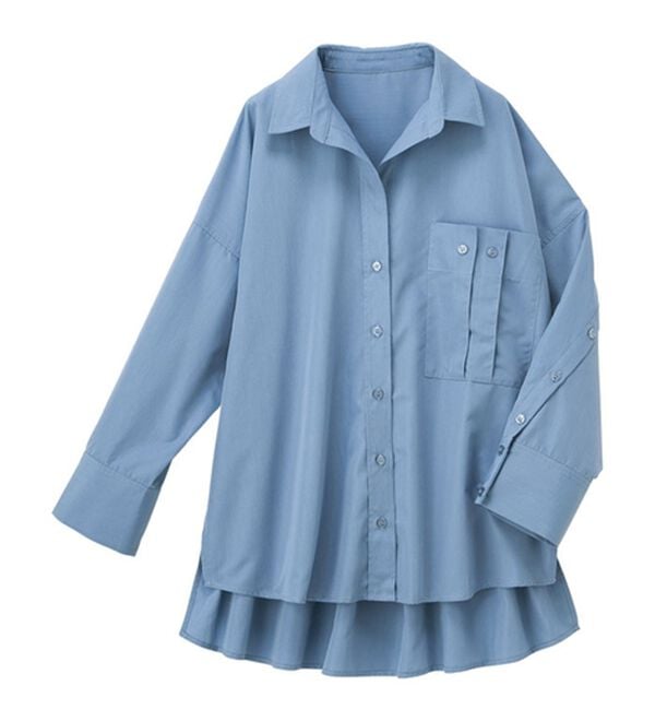 RANAN（ラナン）の「袖デザインシャツ（シャツ）」｜詳細画像