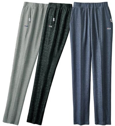 ルフラン（ルフラン）の「【３本組】＜ＦＩＬＡ＞杢調すっきりラクするパンツ（フルレングスパンツ）」