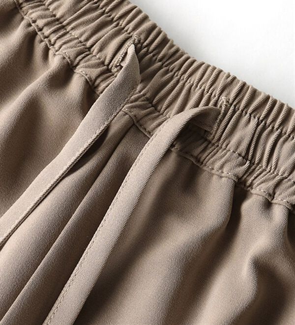 Pierrot（ピエロ）の「【接触冷感】楽ちんキレイ見えワイドイージーパンツ（フルレングスパンツ）」｜詳細画像