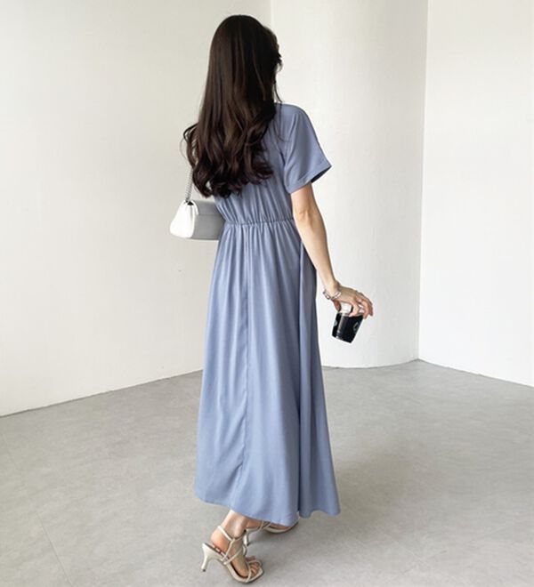 GeeRA（ジーラ）の「カシュクールフレアーワンピース（その他ワンピース）」｜詳細画像