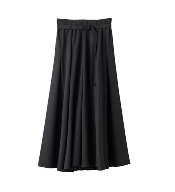 GeeRA（ジーラ）の「ワークベルト付フレアースカート（ロングスカート）」｜詳細画像