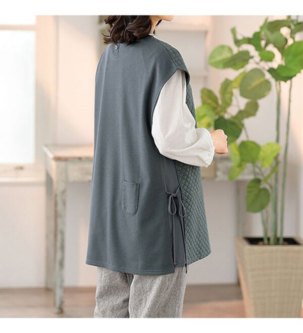 ルフラン（ルフラン）の「【２色組】ほっこりスッポリ可愛いベスト（ベスト）」｜詳細画像