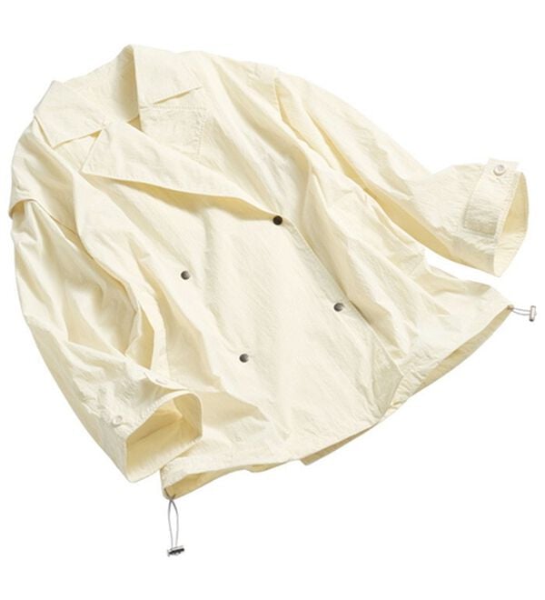 RANAN（ラナン）の「２ＷＡＹナイロントレンチコート（ハーフコート）」｜詳細画像