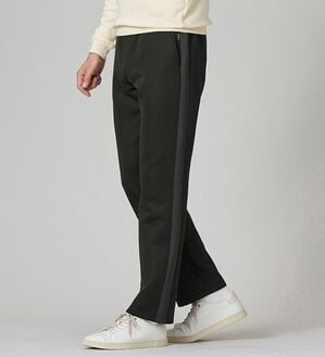 「＜シンプル＆プラス＞裏起毛暖かラインパンツ（メンズフルレングスパンツ）」｜詳細画像