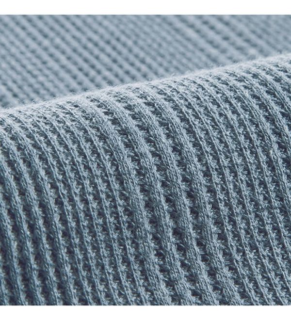 BELLUNA（ベルーナ）の「ワッフル素材重ね着風プルオーバー（カットソー）」｜詳細画像