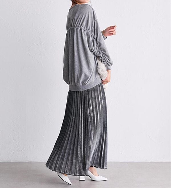 RANAN（ラナン）の「バックギャザーデザインスウェット（カットソー）」｜詳細画像