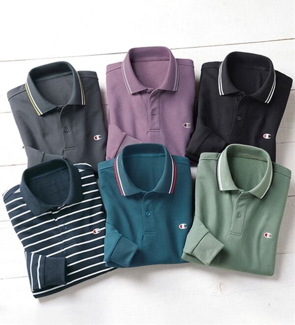 「＜チャンピオン＞鹿の子デザインポロシャツ（メンズポロシャツ）」｜詳細画像