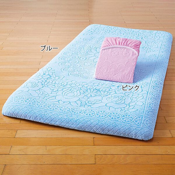 「泉州産ジャカード織ワンタッチタオルシーツ（敷布団カバー・シーツ）」｜詳細画像