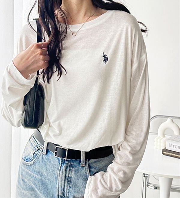 GeeRA（ジーラ）の「【Ｕ．Ｓ．ＰＯＬＯ　ＡＳＳＮ．】スラブシアーロンＴ（Tシャツ）」｜詳細画像