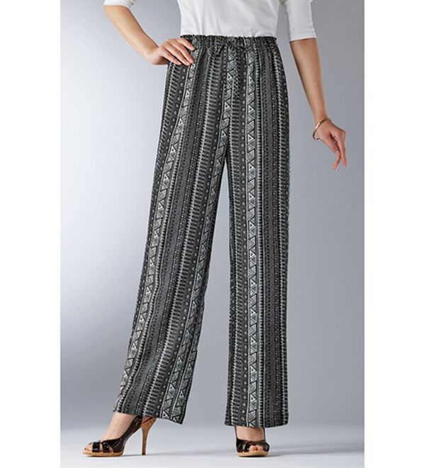 BELLUNA（ベルーナ）の「【３本組】楊柳素材イージーパンツ（その他パンツ）」｜詳細画像