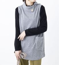 BELLUNA（ベルーナ）の「裏起毛素材ポケットデザインアンサンブル（アンサンブル）」