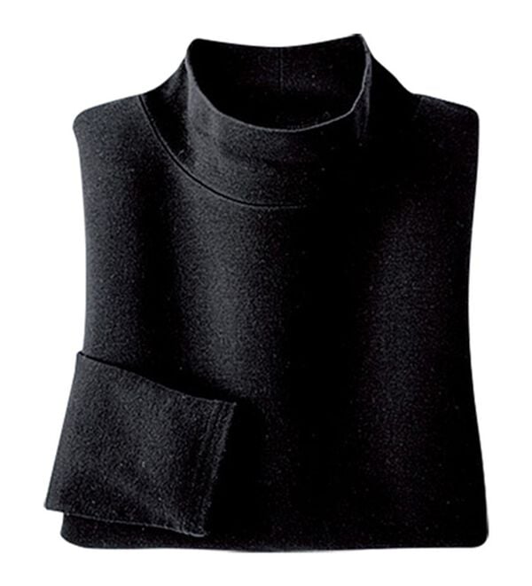 BELLUNA（ベルーナ）の「吸湿発熱ハイネックプルオーバー（カットソー）」｜詳細画像