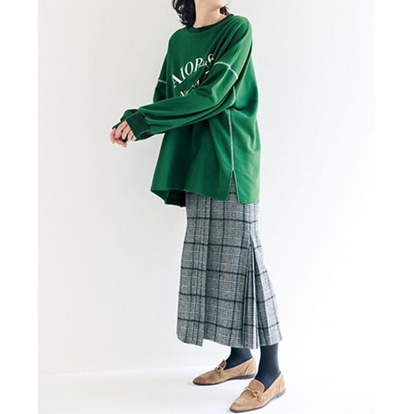 RANAN（ラナン）の「ビッグカレッジロゴスウェット（トレーナー・スウェット）」｜詳細画像