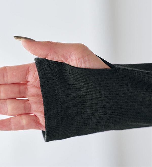 BELLUNA（ベルーナ）の「【リブプルオーバー付】シャギーニットベスト（ベスト）」｜詳細画像