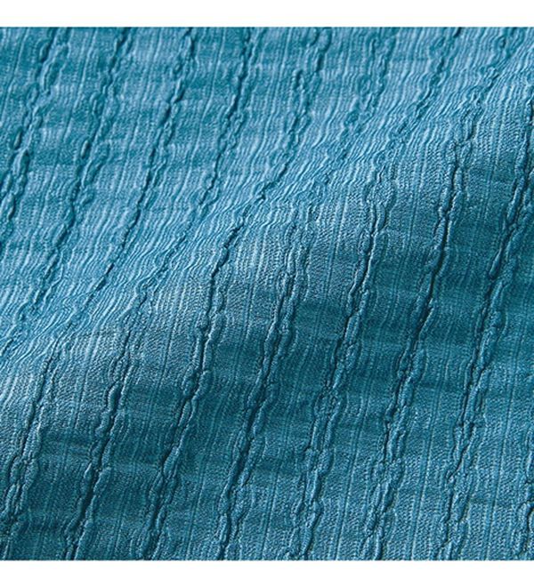 ルフラン（ルフラン）の「【３色組】【ヒヤロン】ストライプジャカードチュニック（チュニック）」｜詳細画像