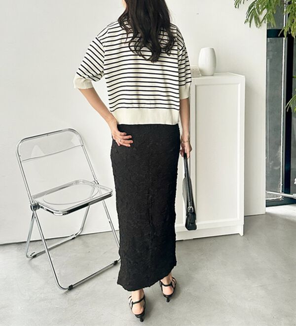 GeeRA（ジーラ）の「メタルボタンスポンディッシュカーディガン（ニットカーディガン）」｜詳細画像