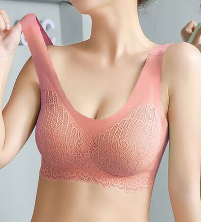 「【３色組】ＮＥＷノンワイヤーでらくらくブラ（ブラジャー）」